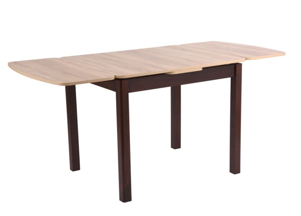 Стол "Вирго-1" сонома, темный орех