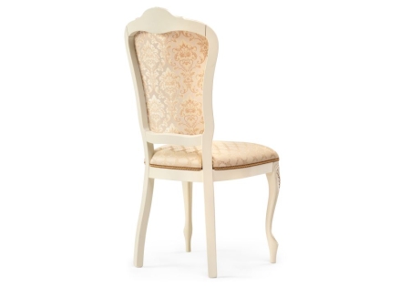 Стул деревянный Руджеро патина золото, бежевый комби