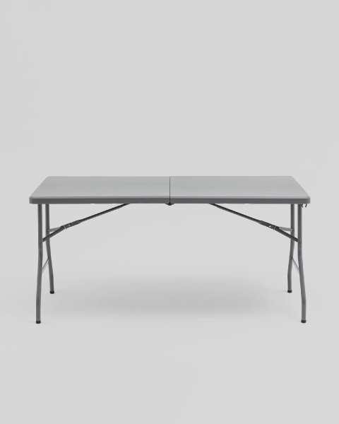 Стол-чемодан Кейт складной 152*74*74 серый