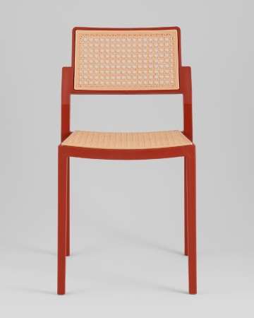 Стул пластиковый Milto красный