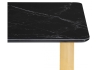 Керамический стол Селена 2 180х90 черный мрамор, золото