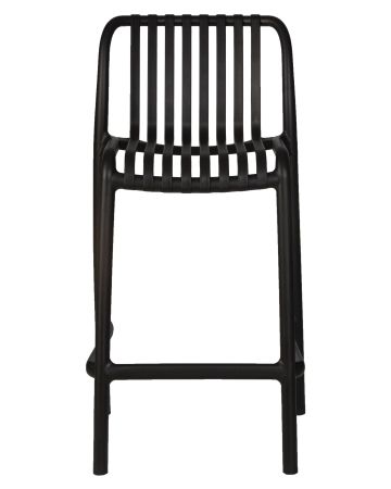 Стул полубарный CHLOE черный