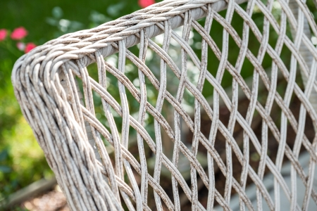 "Латте" плетеное кресло из искусственного ротанга, бежевый