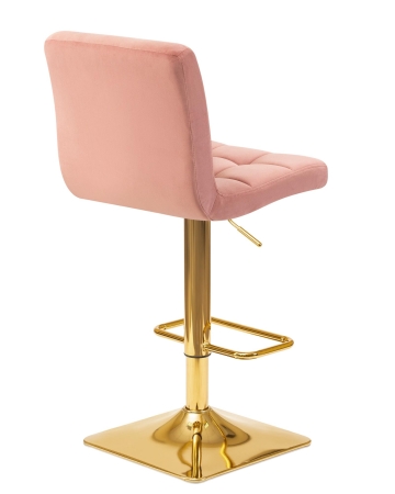 Набор 2 шт Стул барный GOLDIE, пудрово-розовый велюр (MJ9-32)