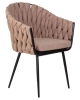 Стул обеденный MATILDA коричневая ткань LAR 275-3