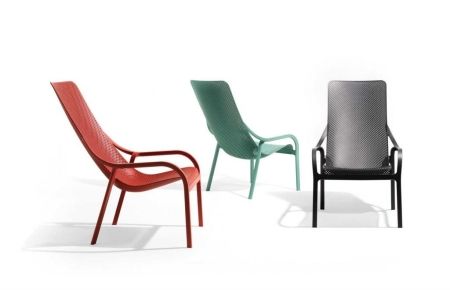 Кресло пластиковое Net Lounge ментоловый