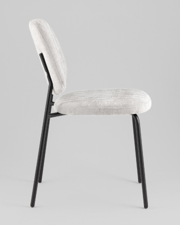 Стул обеденный Patrys светло-серый шенилл