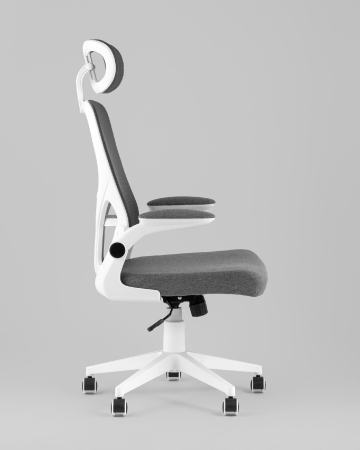 Кресло офисное Airone TopChairs серый ткань