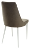 Стул NEPAL-P графит #14 велюр, белый каркас