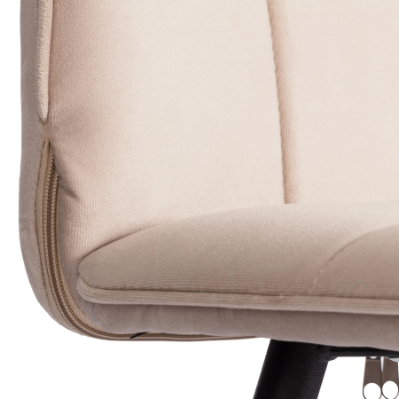 Стул обеденный Bari бежевый велюр