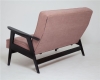 Диван двухместный РЕТРО венге RS 12 розовый