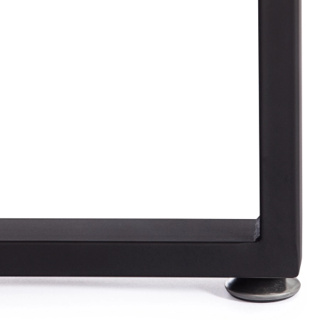 Комплект (стол, 4 стула) QUADRON (mod. PT14) темно-серый