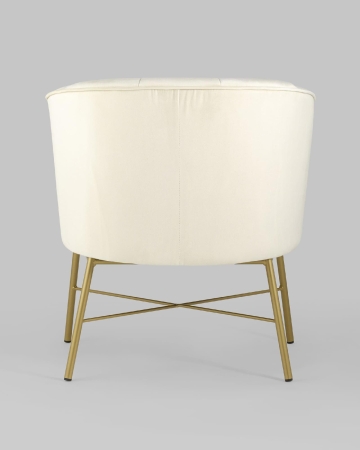 Кресло Шале велюр бежевый