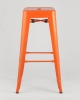 Стул барный TOLIX оранжевый глянцевый