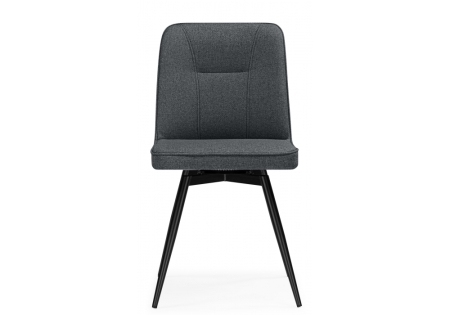 Стул на металлокаркасе Texas 3 поворотный темно-серый, черный