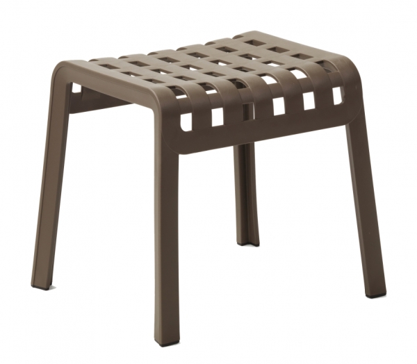 Табурет пластиковый Poggio табак