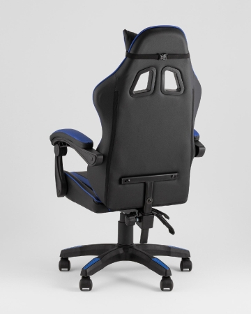 Кресло спортивное TopChairs Shadow черно-синий