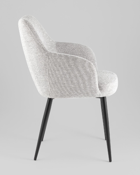 Стул обеденный Katys светло-серый рогожка