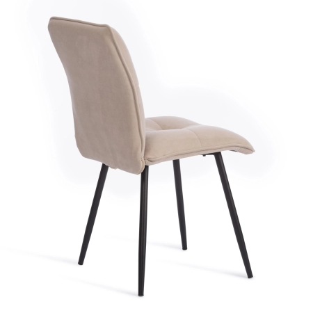 Стул обеденный Sweet бежевый флок