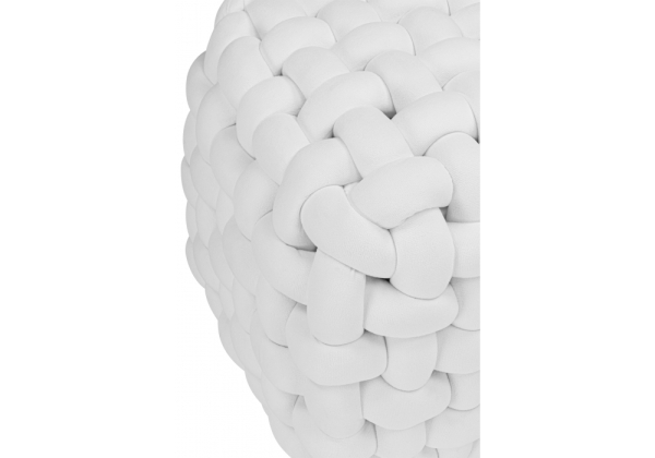 Банкетка Akura-П белый велюр