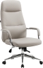 Кресло руководителя Vesta экокожа бежевый