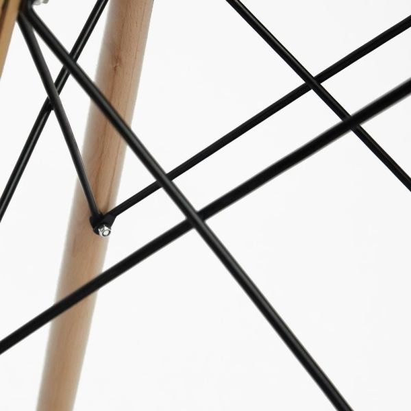 Стол CINDY GLASS (80GLASS) металл, стекло, D80х75 см, прозрачный