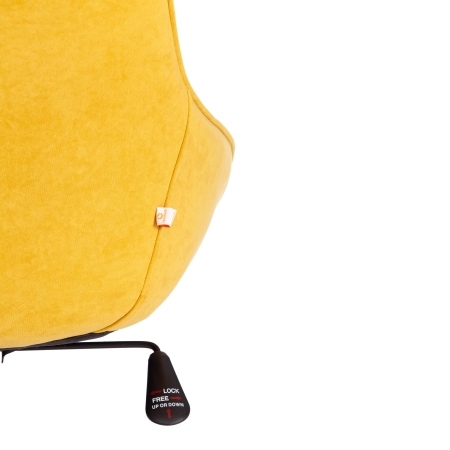 Кресло DUBLIN велюр Clermon, горчичный