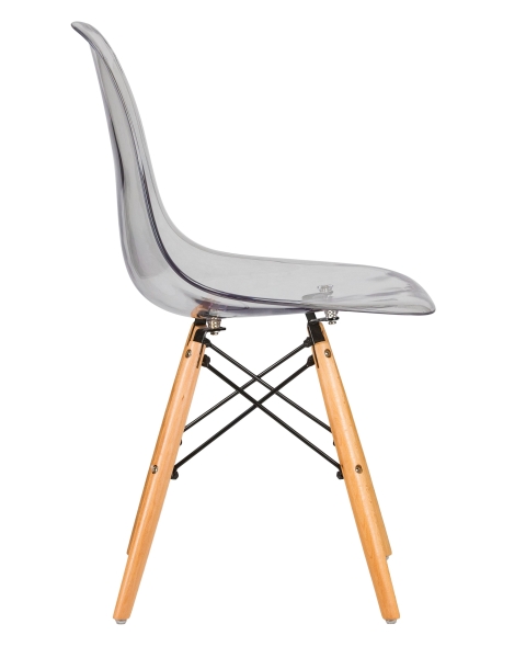 Стул обеденный DSW CASPER ножки светлый бук, прозрачный