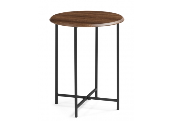 Журнальный стол Грейс орех кантри, черный