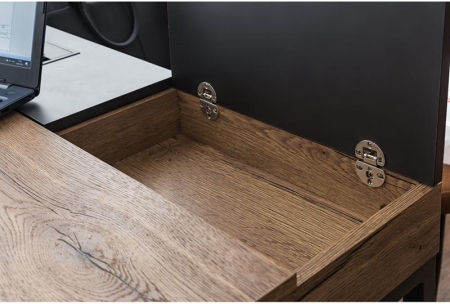 Стол рабочий Loft дуб табак, графит