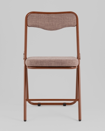 Стул складной Джонни рогожка капучино каркас капучино
