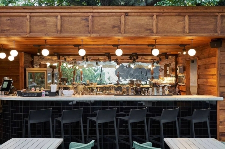 Стул пластиковый барный Nardi Trill Stool антрацит