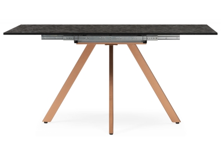 Стол деревянный Райн 116(160)x77 раздвижной малави, медь
