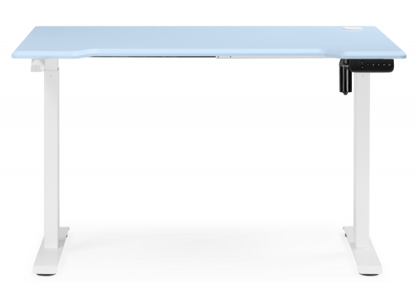 Компьютерный стол Маркос 120х75 голубой, белый