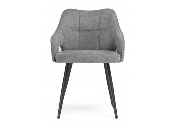 Стул на металлокаркасе Hera темно-серый, черный