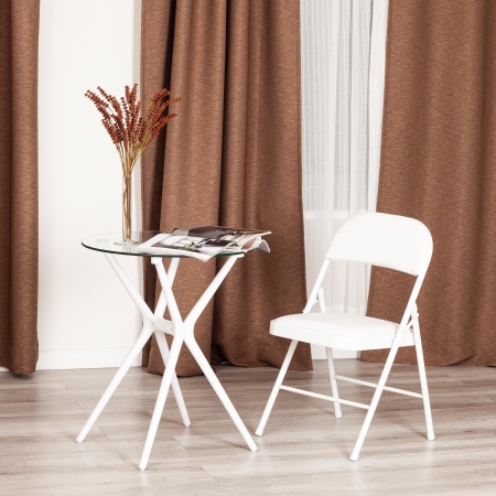 Стул складной FOLDER (mod. 3022G), белый