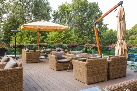 "Капучино" кресло из искусственного ротанга, соломенный