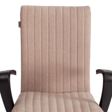 Кресло SPARK ткань и пластик, бежевый и черный