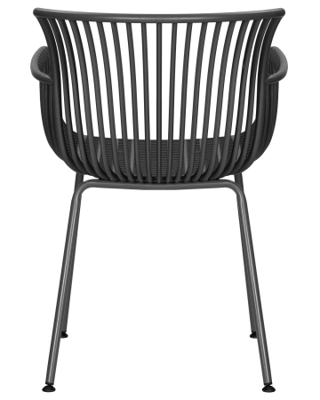 Набор 4 шт Стул обеденный ROSS, темно-серый (GR-04) без подушки