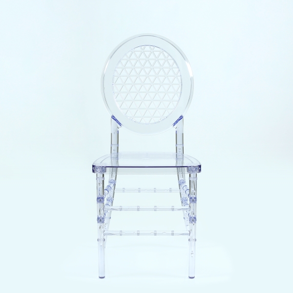 Стул N-106 Eiffel прозрачный банкетный разборный