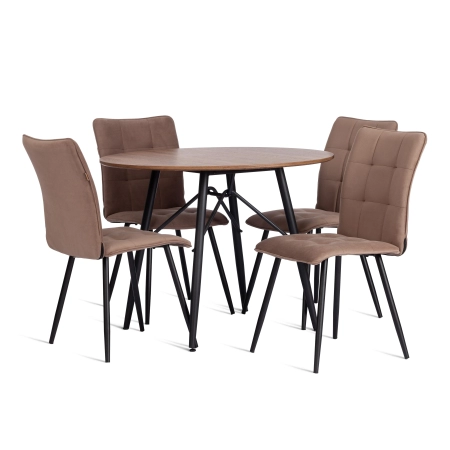 Стул обеденный Bari темно-бежевый