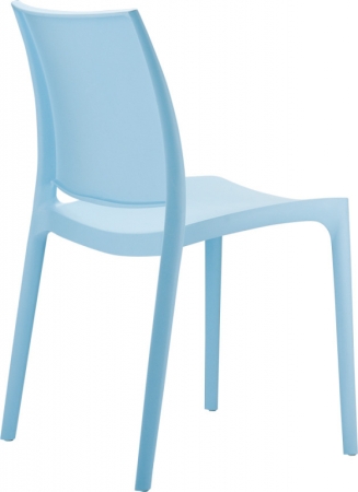 Стул пластиковый Siesta Contract Maya светло-голубой