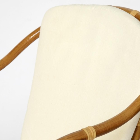 Комплект террасный AKIRA с подушкой 54х60х78 см, D 46х40 см, натуральный