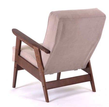 Кресло РЕТРО темный тон, RS 16- темно-бежевый