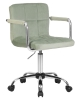 Офисное кресло для персонала TERRY мятный велюр MJ9-87