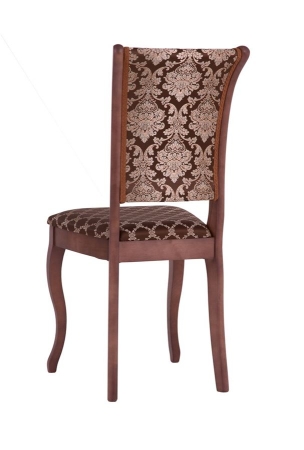 Стул С6 стул (тон 317) темно-коричневый, ткань андрис шоколад комби