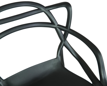 Набор 4 шт Стул барный MASTERS BAR, черный (B-03)