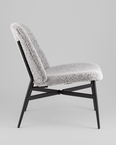 Кресло лаунж Ease серый