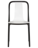 Стул обеденный ADAM черный, белый