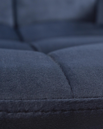 Набор 2 шт Офисное кресло для персонала TERRY, синий велюр (MJ9-117)